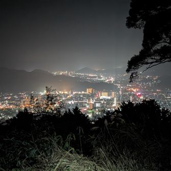 休憩所からの夜景