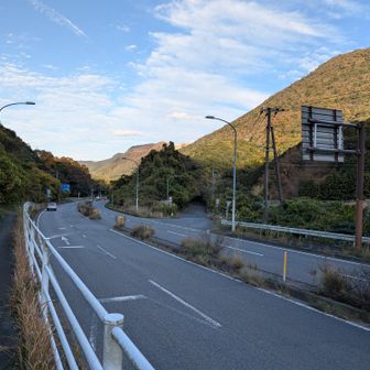 あとは呼野駅まで歩くだけ💨