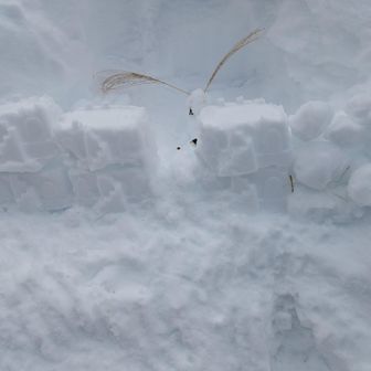 雪細工　可愛かった