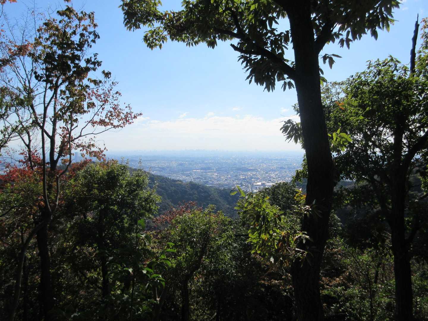 瀧安寺-石子詰登山口-箕面山-三国峠 周回コースの写真