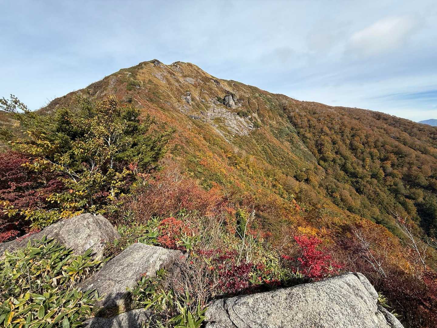 白毛門 往復コース | 谷川岳の圧倒的絶壁を真正面に望む、心震わす絶景テラスへの写真