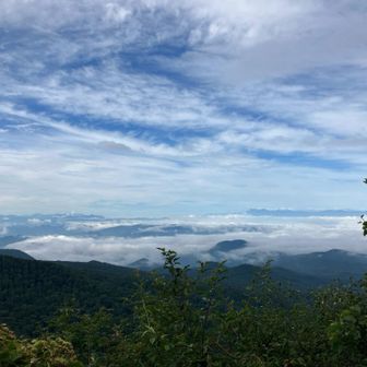 南側は八ヶ岳連峰