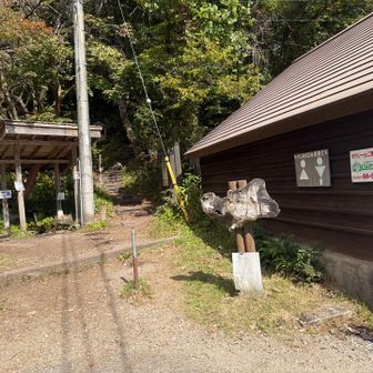 キャンプ場でトイレ借りて