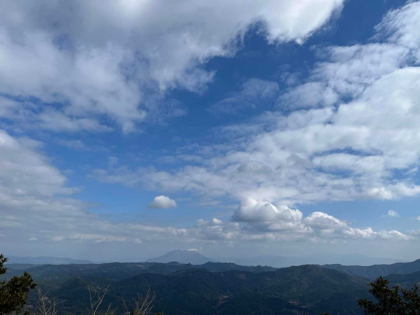 東岳から桜島⛰️