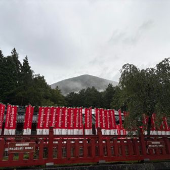 男体山が見えます