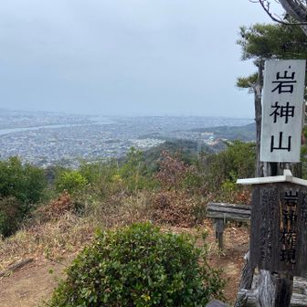 岩神山（いわがみやま / 標高約310m）: 巨岩が点在するのが特徴。和歌山市の「鳴滝不動尊」から登る周回コースが一般的です。岩神山（東峰）も隣接するピークです。