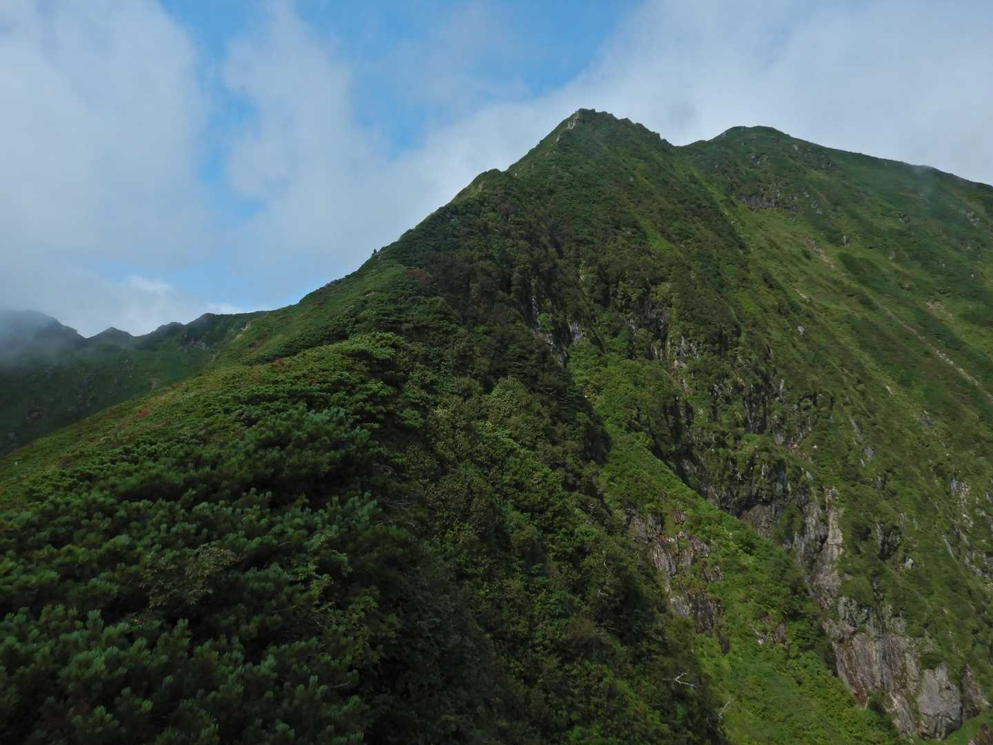 八ノ沢カール-カムイエクウチカウシ山 往復コースの写真