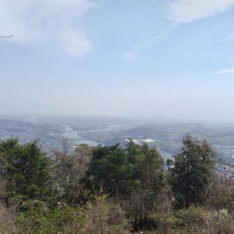 展望所から撮る。