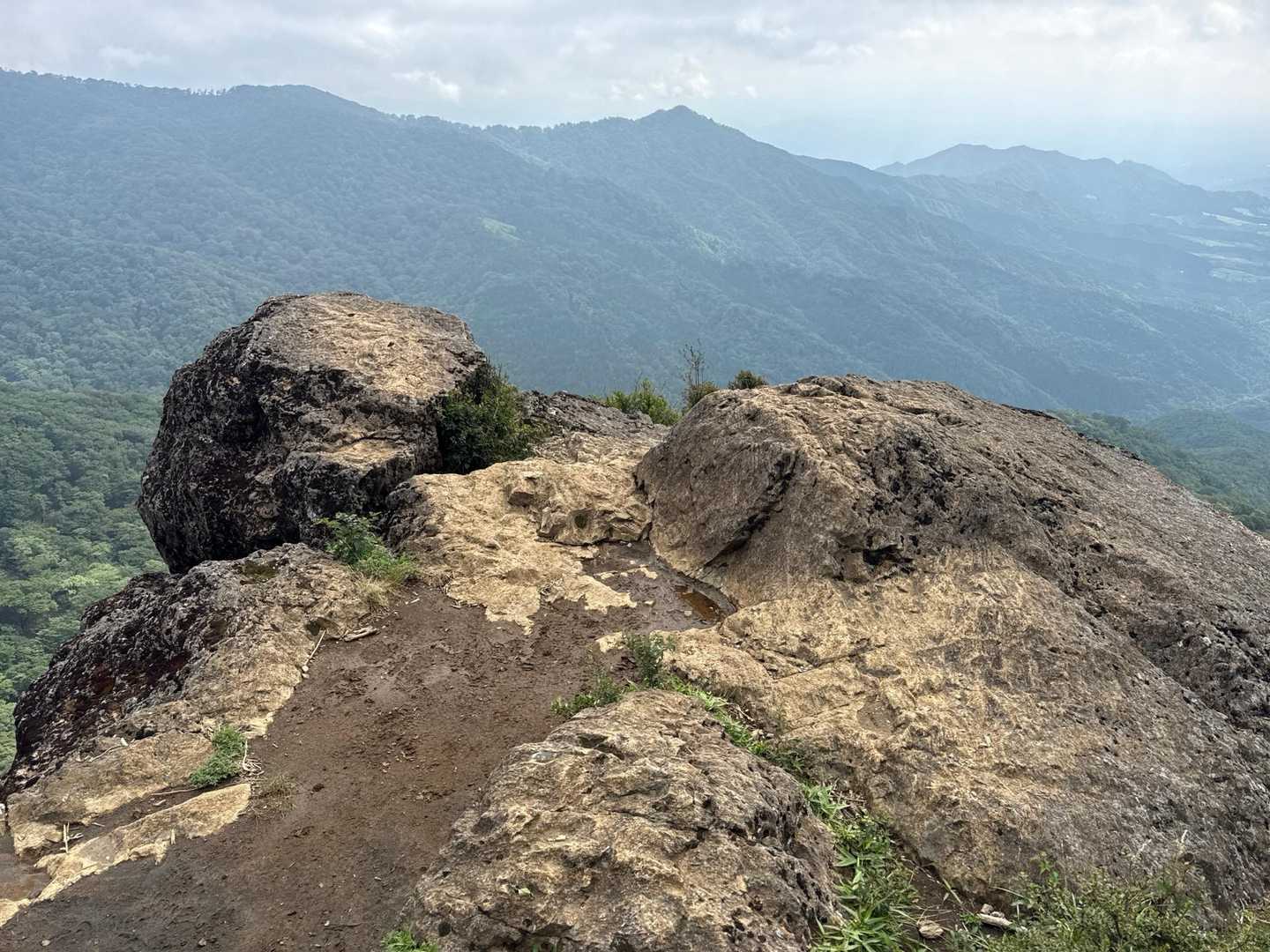 北谷登山口-風穴-祖母山 往復コースの写真