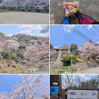 日生中央駅前の阪急オアシスで、ヤマザキパン購入。春のパン祭で30ポイント✖4枚目の120ポイント目。お皿4枚目もゲット。
長すぎる飲食ストレッチ休憩。

猪名川渓谷ライン。