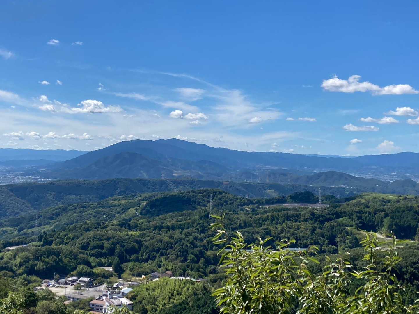 信貴山口駅-朝護孫子寺-信貴山 成福院-信貴山門　バス停 縦走コースの写真