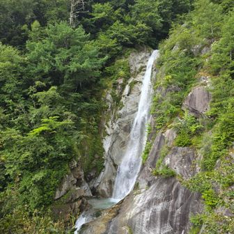 ドンドコ沢にはたくさんの滝があります…