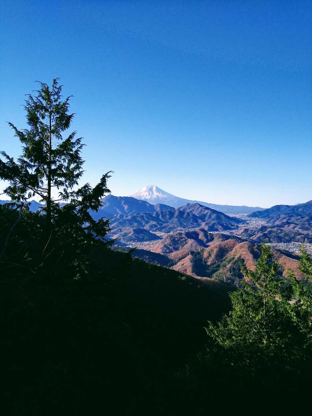 天狗岩から
