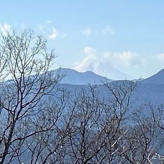 頂上から富士山🗻が見えました