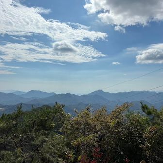 山頂からの眺望（東側）