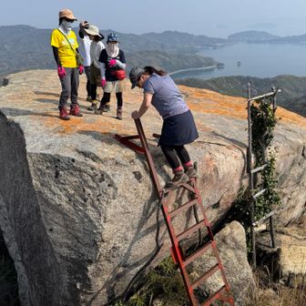 岩山コースの梯子🪨🪜✨
