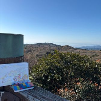 九千部山ドラゴン３匹目。紅葉感で高揚か。