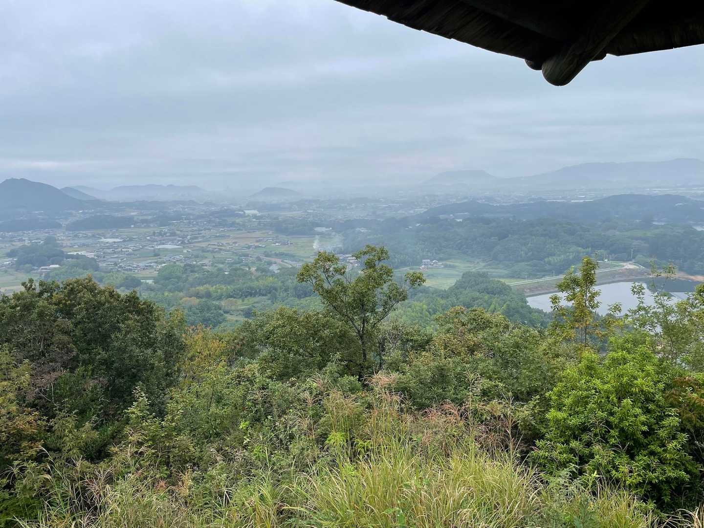 少し曇ってますが見えてます⛰️