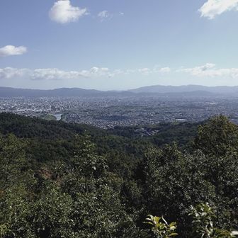 今日も薄っすら鈴鹿山系見えます