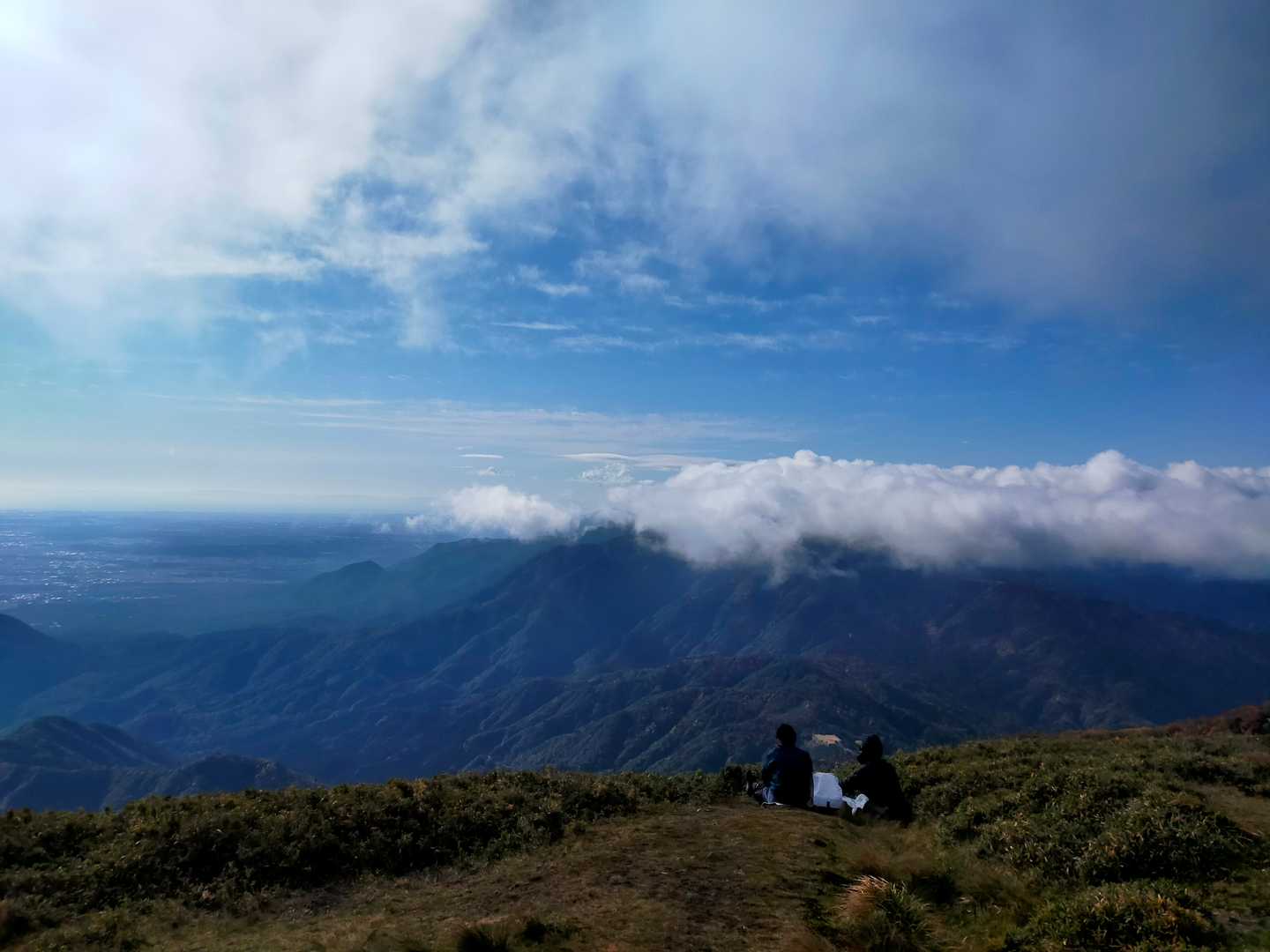 竜ケ岳山頂からの景色（南方面）