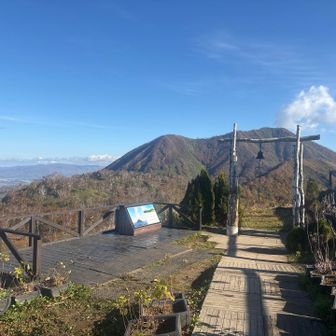 尻別岳が見えます