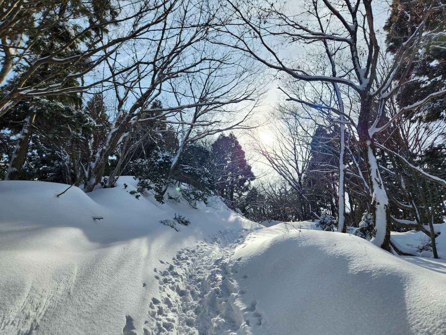 北比良峠へ