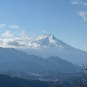 山頂からの富士山🗻