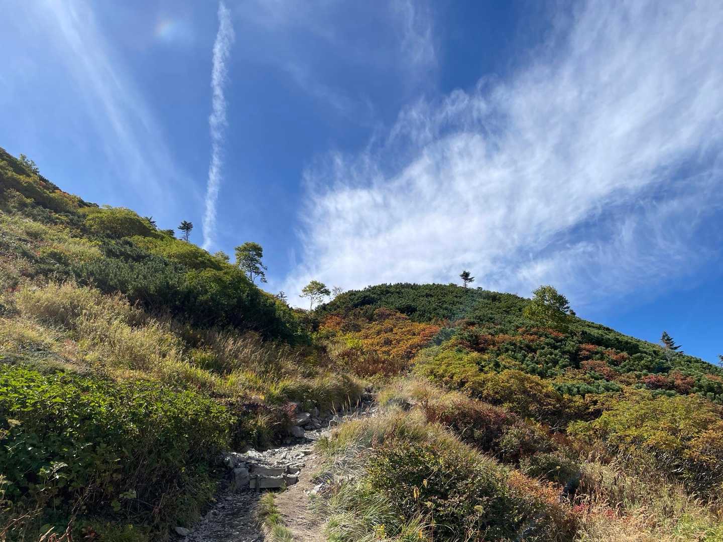 三股-常念岳-蝶ヶ岳 周回コースの写真