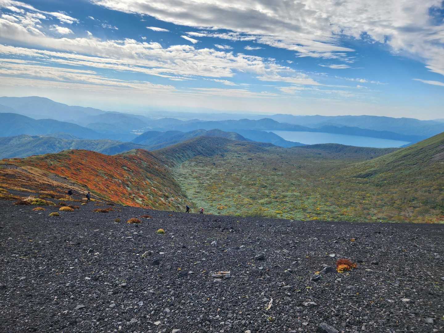 駒池-秋田駒ヶ岳国見コース登山口 縦走コースの写真