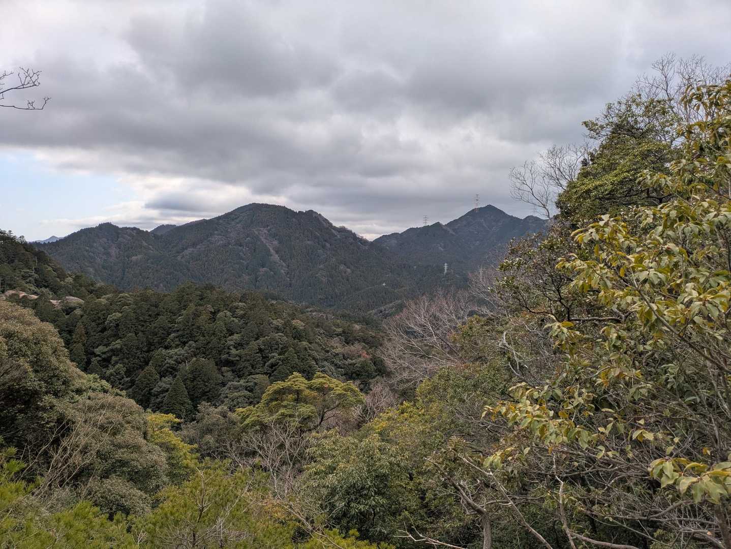 筆捨山 往復コースの写真