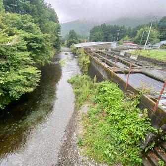 集落へ下山