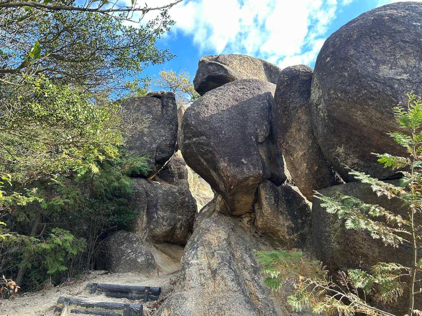 上桐生登山口-天狗岩-白石峰 周回コースの写真