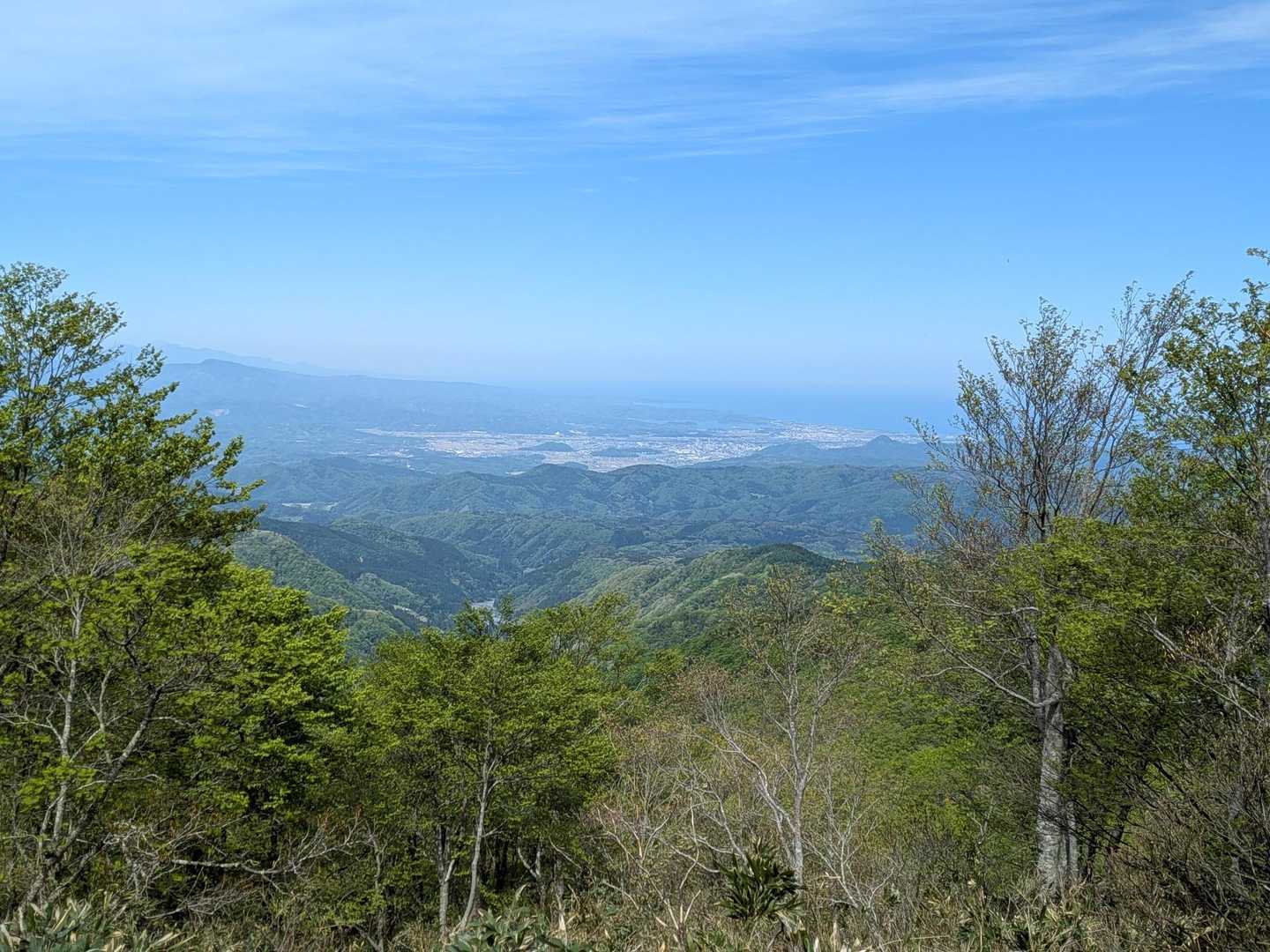 展望台より〜鳥取市街地や湖山池、日本海も望めます✨️