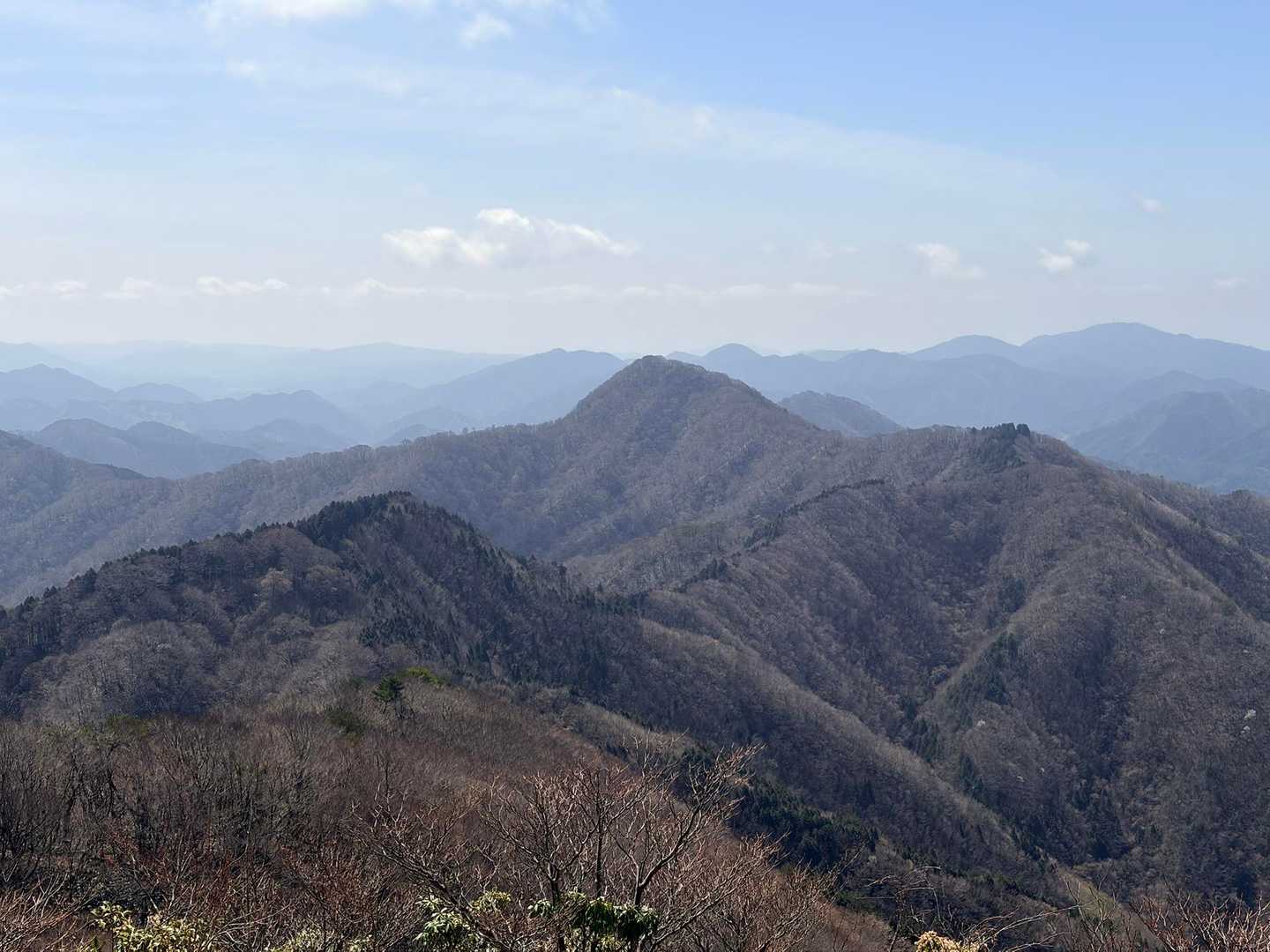 莇ヶ岳登山口-莇ヶ岳-弟見山 往復コースの写真