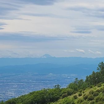 地蔵岳からも富士山くっきり