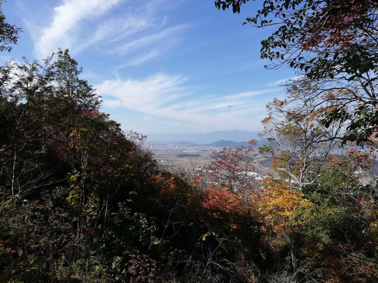 十三仏登山口-小脇山-箕作山-みつくり君休憩所-太郎坊山- 縦走コースの写真