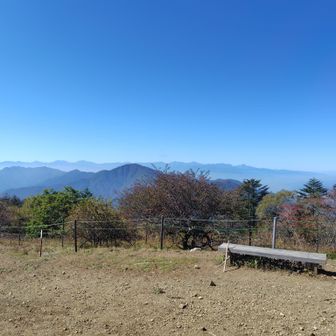南アルプスもよく見える