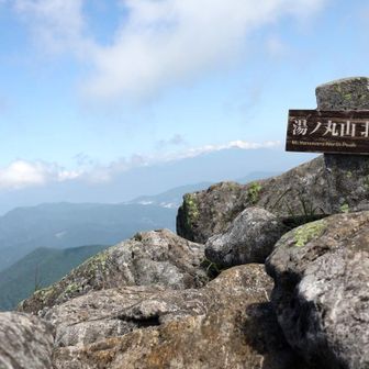 控えめな標識。