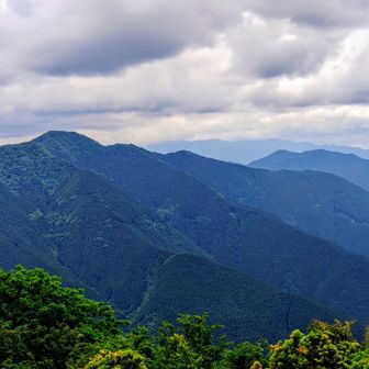 眺望（その3）✨️

薊岳  白髭岳方面⛰️