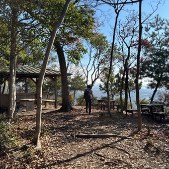 大日山に着きました、標高107m