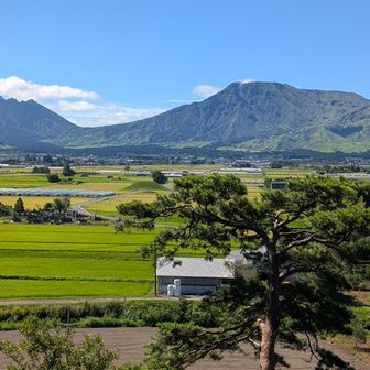 小嵐山～阿蘇山
此処からの眺めもすばらしい😘