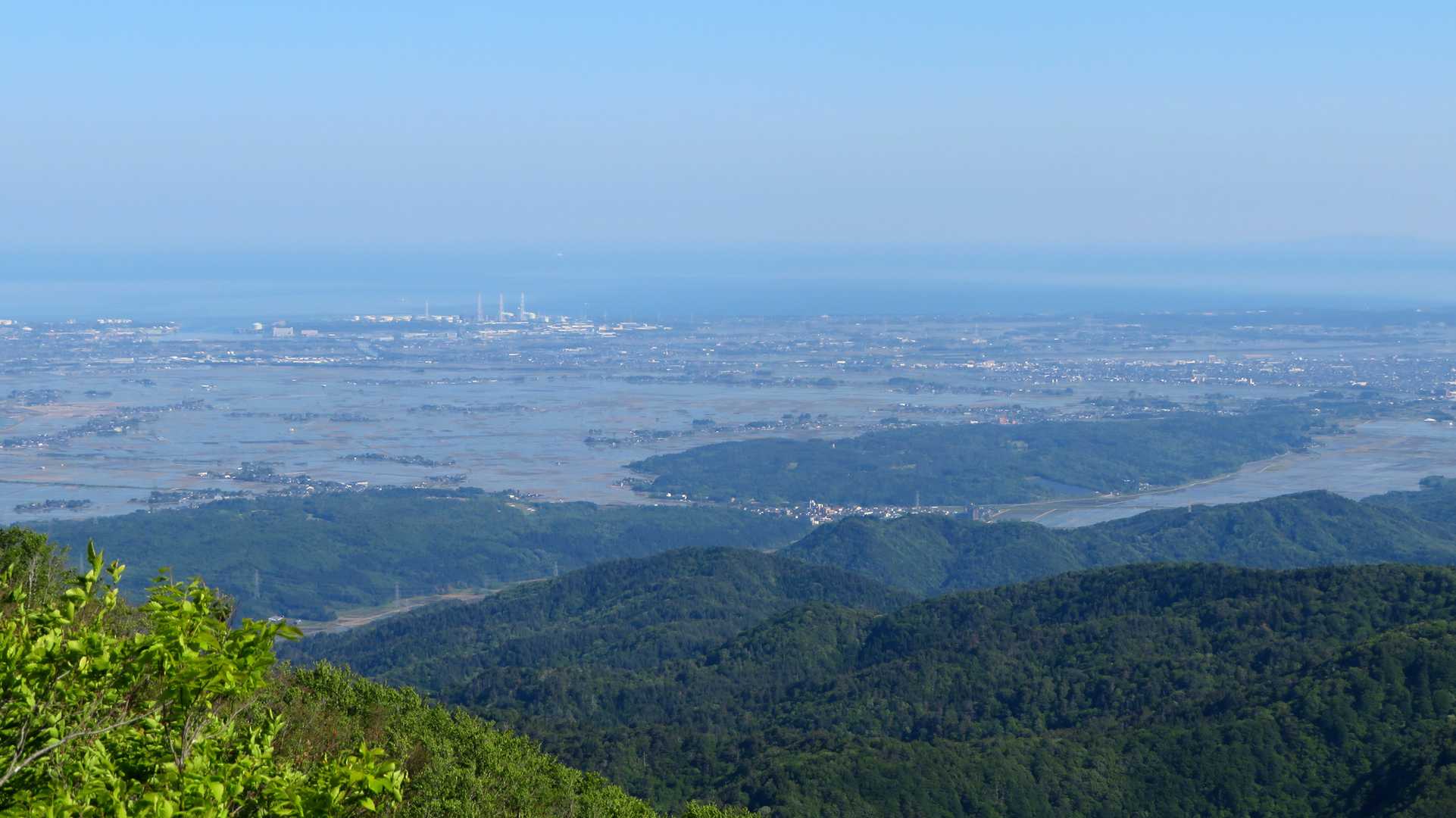 新潟東港方面