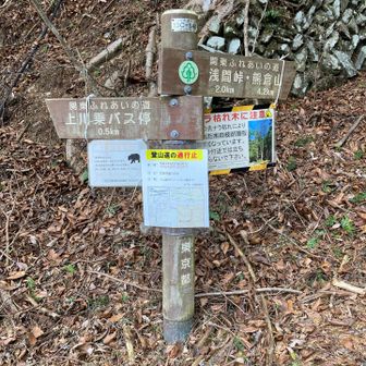 登山口到着❗️バス停まであと500m❗️