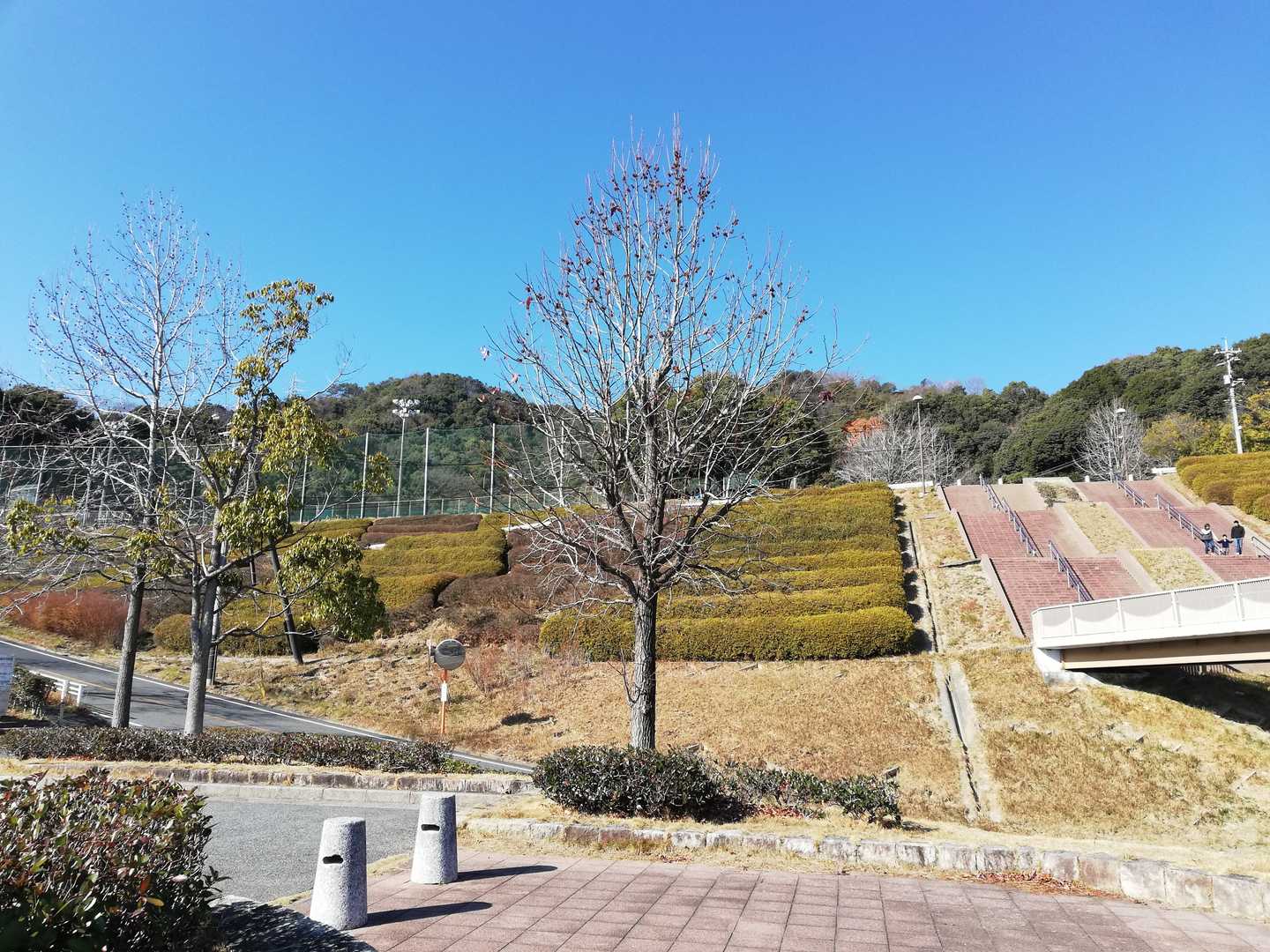 竜王公園駐車場到着✨