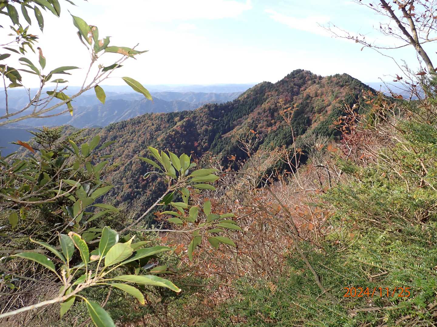 三峰の水剣山かと思ったんですけど・・・
屏風岩のあるP766でした