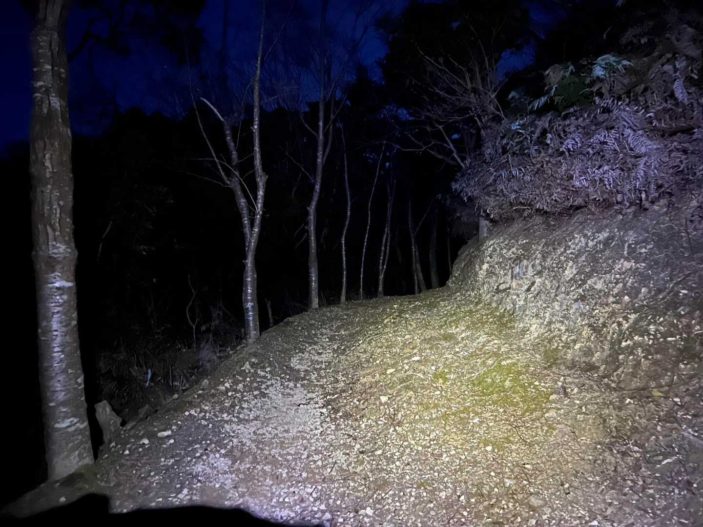 暗いのは慣れてきたし、歩きやすい道だし
良かった！でも

日の出は7:03
早く行かないと間に合わない💦