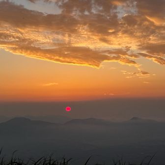 こっちから太陽☀️