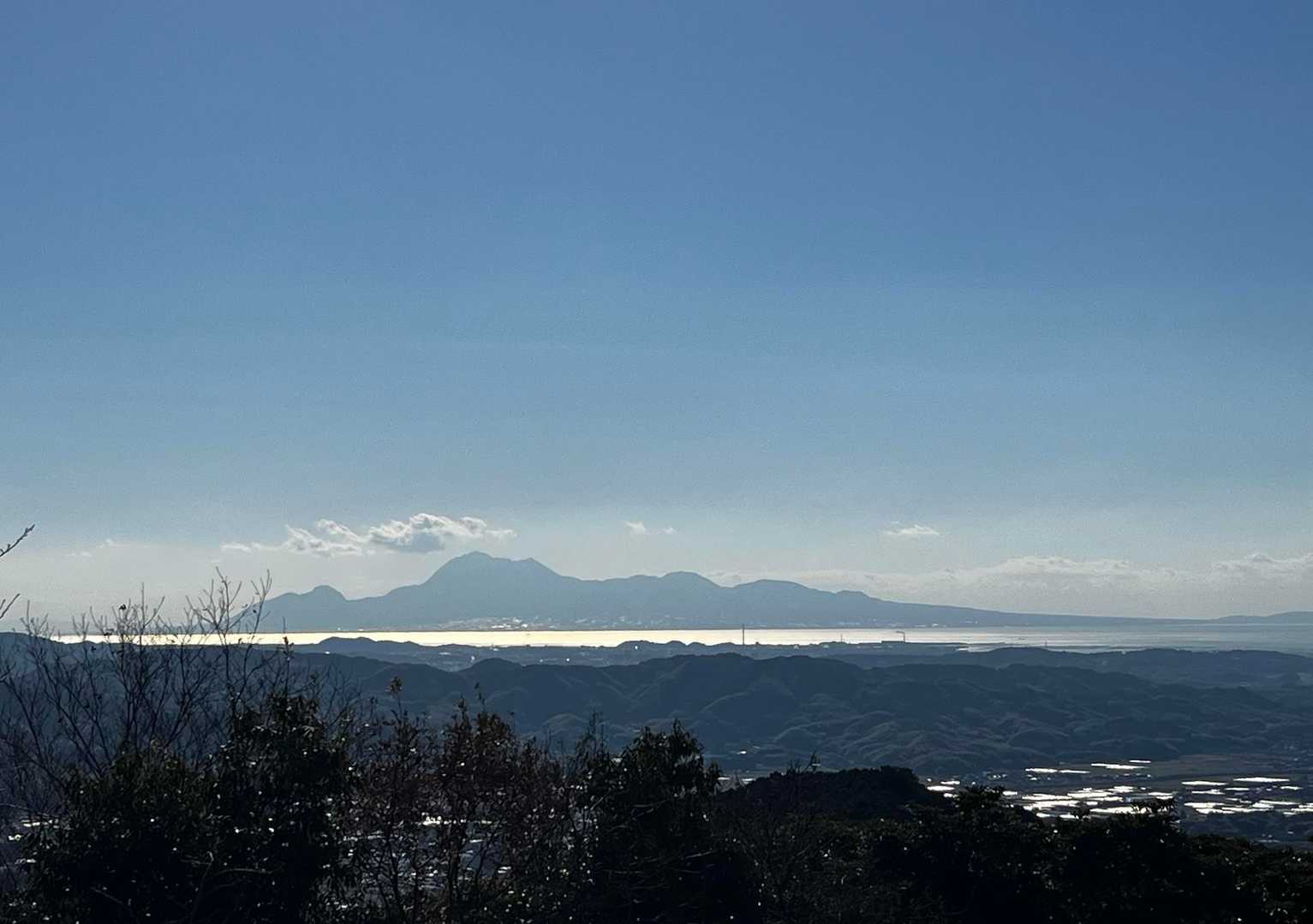 初山はキレイな雲仙を眺めることができました✨