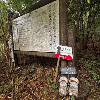 登山口到着！法華院みたいな石の靴🥾