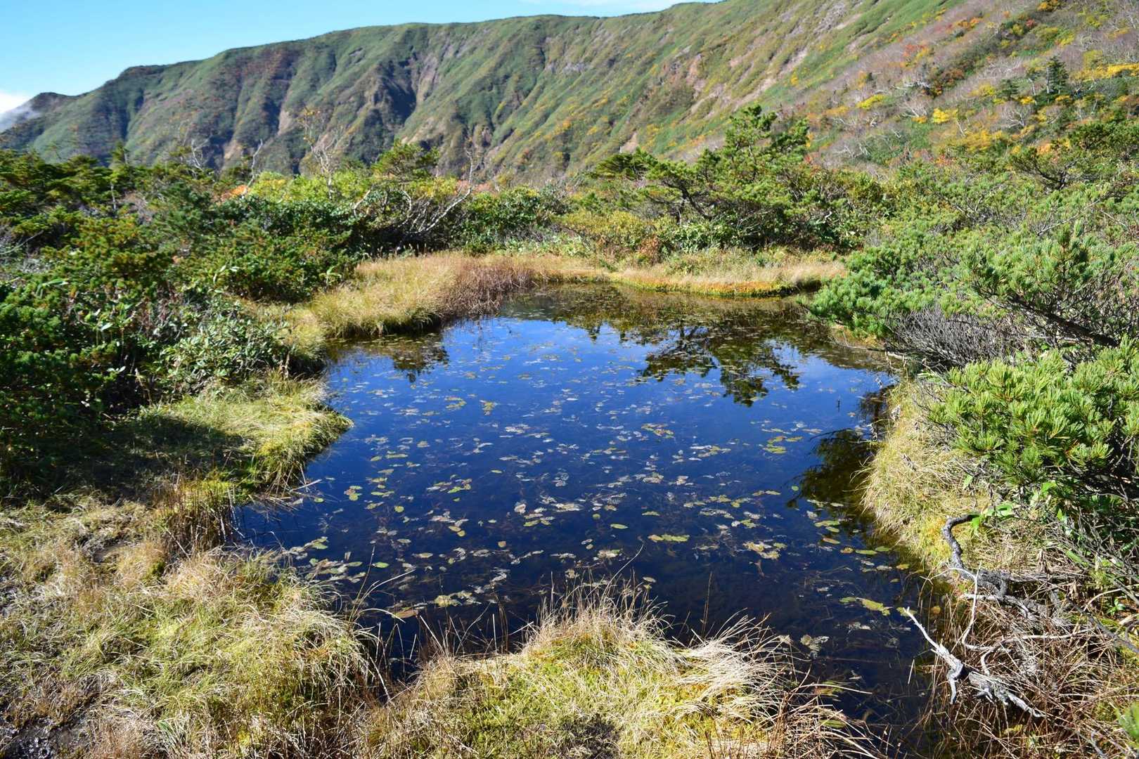 水引入道-屏風岳-南屏風岳-不忘山-白石女子校小屋跡 周回コースの写真